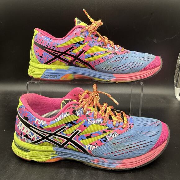 Asics Gel Noosa Tri 10 Womens Size 9 Athletic Running Sneakers T580N Marathon - Picture 1 of 7